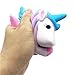 Aisikasi 2 PCS Unicorn Cute Squishies Slow Rising Soft Squishies Charms Fun Toys for Stress Relief and Time Killing
