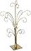 Tripar 20 Inch Gold Finish Ornament Tree Christmas Holiday Display Stand