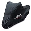 JDC Motorfiets 100% Waterdichte Hoes – Ultimate Rain (Heavy Duty, Zachte Voering, Hittebestendige Panelen, Getapete…