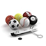 Trained Sports Themed Golf Balls Set By Pack Of 6 Novelty Balls With Multifunction Golf Tool, Gift Idea For Golfers For Every Occasion, Unique And Fun Design