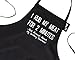 Bang Tidy Clothing Funny BBQ Apron Novelty Aprons Cooking Gifts for Men 100% Cotton 2 Pockets - I Rub My Meat Black One Size