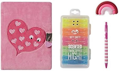 Tinc Notebook Gift Set for School or Home, Snuggly Pink - Image 3