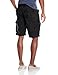 Unionbay Men's Survivor Belted Cargo Short, Black, 32