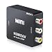 Jmday 1080p HDMI to AV 3RCA CVBS Composite Video Audio Converter Adapter for PS4 Xbox Nintendo Laptop Chromecast DVD VHS VCR Camera to Old TV Monitor