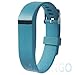 allbingo Fitbit Flex Adjustable Wristband - Fitbit Flex Silicone Replacement Secure Band with Chrome Watch Clasp and Fastener Buckle - Fix The Tracker Fall Off Problem (Slate x 1)