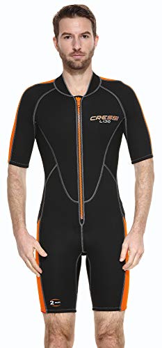 Cressi Lido Man 2mm - Premium Neoprene Wetsuit Shorty 2mm