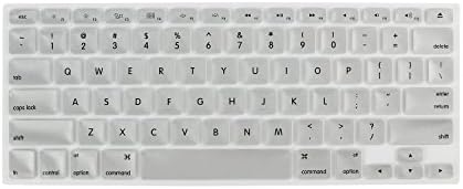 LZL Life Keyboard Protector, Cover for Macbook Pro 13-inch，15-inch (with or without Retina Display) iMac and Macbook Air 13-inch (with or without Retina Display) (Silver)