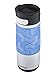 Contigo AUTOSEAL Transit Stainless Steel Travel Mug, 16 oz, Opaque White with Periwinkle,20 FL oz