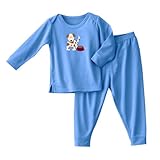 HALO ComfortLuxe 2 Piece Set Silky, Blue Rex Dog, 3-6 Months