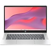 HP 14a-nf0131wm 14" HD Chromebook Intel Processor N200 4GB RAM 128GB UFS Glacier Silver Chrome OS (Renewed)