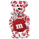 1 X TY Beanie Baby - RED the M&M's Bear (Walgreen's Exclusive)