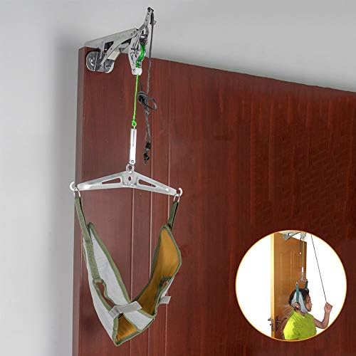 SXFYGYQ Neck Retractor Door Suspension with Hanging Cervical Tractions Device Home Stretching Adult Pull Necks Correction Traction Frame