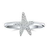 Tiny Pave Cubic Zirconia CZ Nautical Tropical Beach