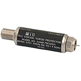TII-210 Coaxial Broadband In-Line Surge Suppressor (TII-210MF75F225-31) - cableTVamps®