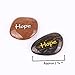 100PCS Hope RockImpact Engraved Rocks Inspirational Stones Bulk Faith Stones Novelty Gifts Zen Stones Gratitude Rocks Healing Prayer Stones Encouragement Rocks Wholesale, 2