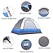 SEMOO Water Resistant 5 Person 3-Season Lightweight Family Dome Tent for Camping with Carry Bag