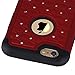 iPhone 6 Plus Case, NOVT All-Around Bling Shockproof iPhone 6/6S Plus Case Cover 5.5 Inch Anti-Scratch Durable Dual Layer Hard Plastic Phone Case with Soft Rubber Protection for iPhone 6 6S Plus (Red)