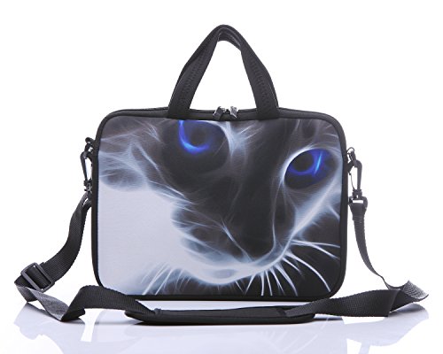 14 Inch Neoprene Laptop Sleeve Case Bag with shoulder strap For 14