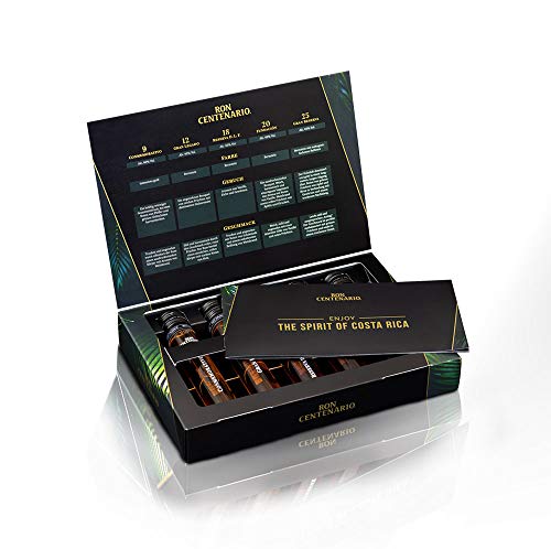 Sierra Madre | Tasting Set Ron Centenario | 5 x 50 ml | 5 braune Rumsorten | Das perfekte Geschenk für Rum-Liebhaber | Vielfach mit Gold ausgezeichnet – Bild 3