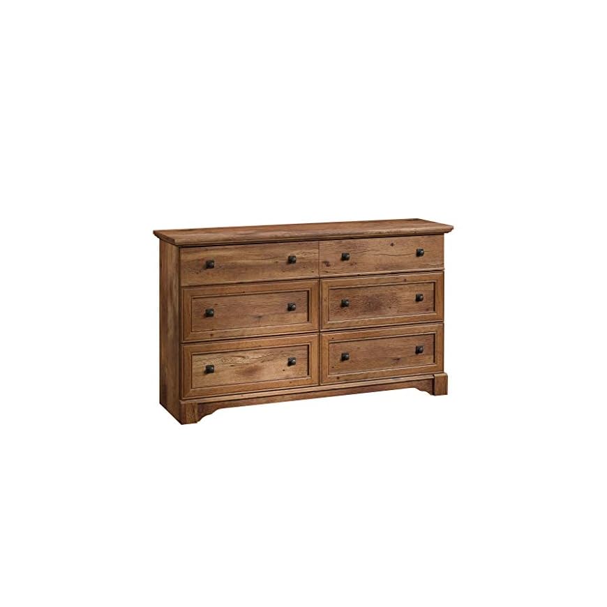 Sauder Palladia Dresser, Vintage Oak finish LAVORIST