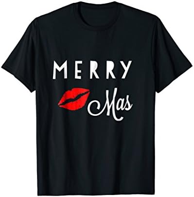 Holiday Tees: Merry Kiss Mas T-shirt