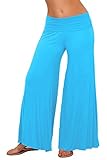 H&C - Super Comfy Wide Leg Palazzo Pants - Made in USA