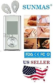 SUNMAS - FDA Cleared Electric Pulse Tens Massager 6 Massage Modes Body Therapy