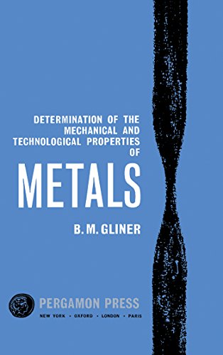 Determination of the Mechanical and Technological Properties of Metals