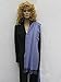 Cashmere Pashmina Group: Solid Pashmina Shawl, Scarf, Wrap & Stole (Large size) Periwinkle