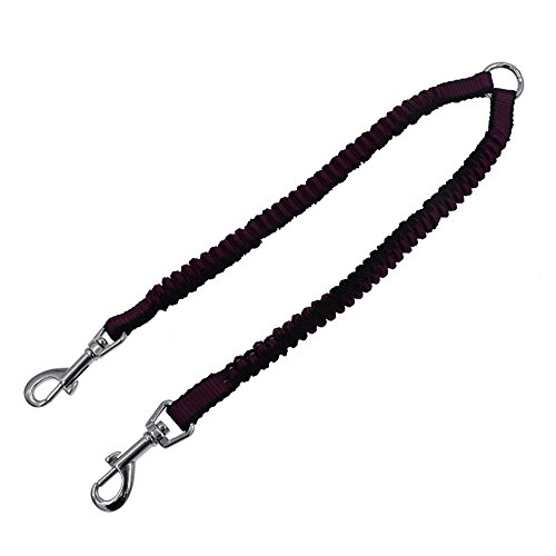 image for YamaziHD Double Dog Leash Coupler, Two Way Dog Walking & Training Leas