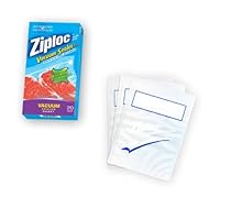 Ziploc Vacuum Seal Quart Bags, Pack of 20