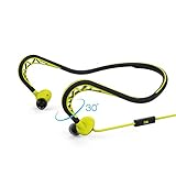 In-Ear Headphones Sport Earbuds Wired Stereo Earphones,Sports Running Headset In-Ear Earphones with Mic,Nkomax 3.5mm In Line Remote Control Neckband Running Gym Stereo Earphones Outdoor Corded Headsets (Green)