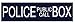 HumperBumper.com BUMPER STICKER: Police Public Call Box (Dr. Who: Tardis Sign) - VINYL 2.75