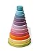 Grimm's Large Conical Stacking Tower - Pastel