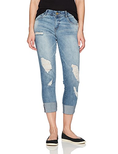 Raw Cuff, Techno Fit Skinny Jean, Light 