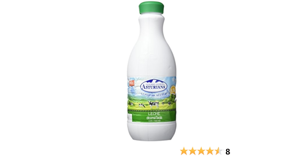 Central Lechera Asturiana Leche desnatada 6x1500 : Amazon.es ...