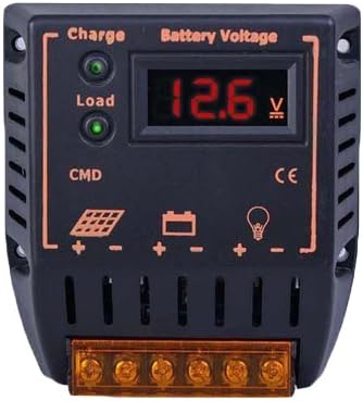 U9Q 5A LED Solar Panel Battery Regulator 12V/24V Auto TR Solar Charge Controller