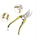Premium Bypass Pruning Shears- 8'' Professional Hand Pruner- Heavy Duty Garden Clippers- Sharp Blades - Lightweight Tree Trimming Tool