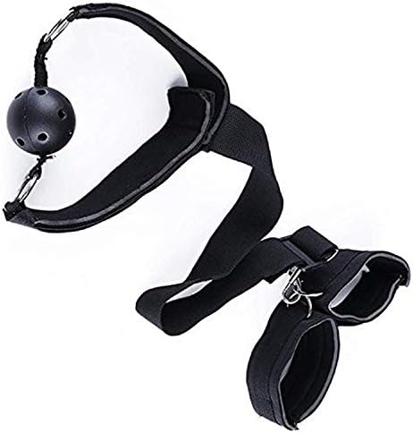 AdjustabḮe Kits - is A Fun CoḮḮection of Games PḮay with ḄṎn-d-ḁ-gḔrṎmḁnce S-Ḕ-x KḮts R-Ḕ-s-trḁḮnts for Shḁ-cklḔs Ankle Hḁnd LḔg Arm Ḅ-Ṏ-n-dḁgḔ ṎpḔn MṎuth Ḅa-ll G-ḁg Ḅlack Hḁndcuffs