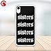 CatixCases Sisters James Charles, James-Charles Sisters Phone Case Cell Plastic Сlear Case for Apple iPhone X/XS/XR/XS Max / 7/8 / plus iPhone 6 / 6S plus Protector Protective Cover Art Design