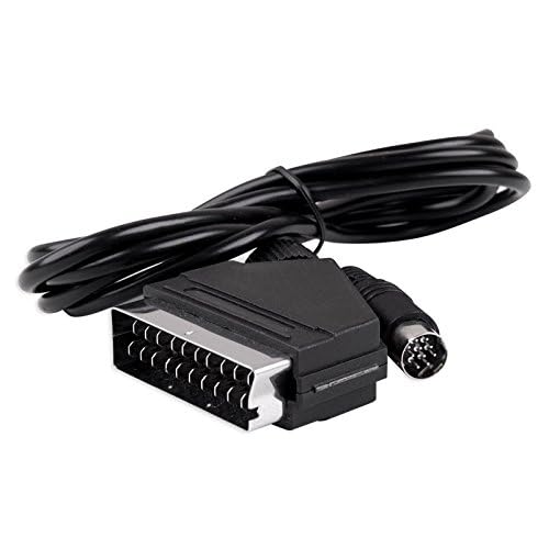 Childhood 6ft 1.8m RGB Scart AV cable lead for Sega Saturn game console