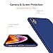 TORRAS Slim Fit iPhone Xs Max Case 6.5 Inch, Hard Plastic Ultra Thin Matte Finish Grip Protective Phone Cover Case for iPhone X Max Case, Navy Blue