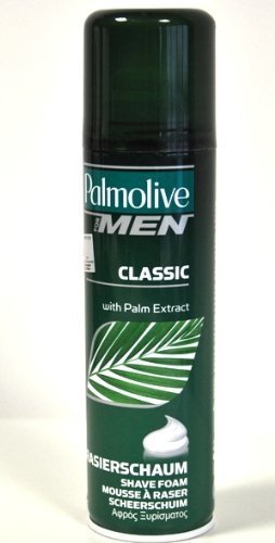 Palmolive Men Rasierschaum Sensitive – 300 Ml, Mit Palmen-Extrakt, Für Sensible Haut