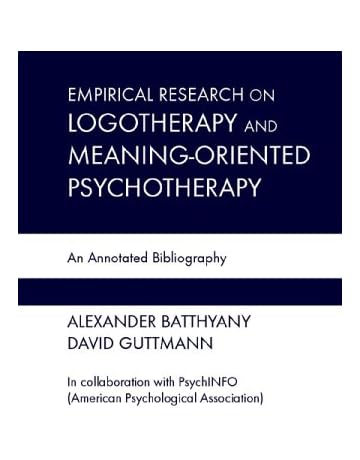 Amazonca Logotherapy Psychology Counseling Books - 
