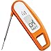 Lavatools PT12 Javelin Digital Instant Read Meat Thermometer (Orange)