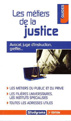 Les  métiers de la justice