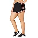 NIKE Women's Plus Size Tempo Dri-Fit Track Shorts (2X x 3, Black/Racer Pink)