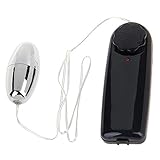 Demarkt Vibrating Egg, Waterproof Muscle Exercises Ben Stainless Steel Jump Eggs-Best Massager for Men Or Women