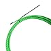 Fish Tape Electrical Wire Threader Wire Puller and Fish Tape Fastener tool 49FT(15M) (Free 1pcs Waist Tape Thong Holder Chain Clip)