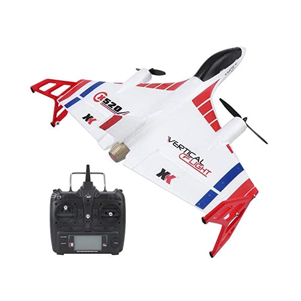 Hyjgjzjh Modell 6 Kanäle Bürstenloser Vertikaler Start Stunt Flugzeug Modell ToyWhite RC Flugzeug – Bild 6